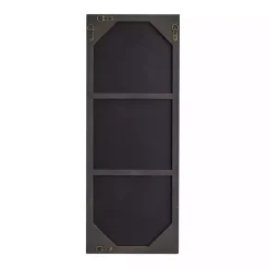 New Kirklands Home Gold Wood Rectangular Wall Mirror, 14x36 in.