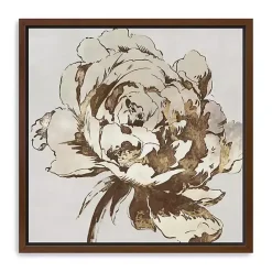 Discount Kirklands Home Golden Blossom I Framed Canvas Art Print