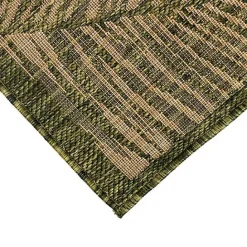 Online Kirklands Home Golden Green Palm Leaves Outdoor Area Rug, 4x7