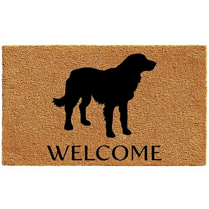 Clearance Kirklands Home Golden Retriever Welcome Doormat
