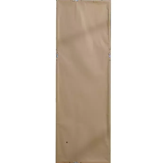 Clearance Kirklands Home Golden Simple Rectangular Frame Wall Mirror