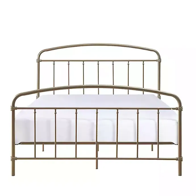 Hot Kirklands Home en Sun Vintage Arch Queen Bed Frame Gold