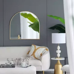 Sale Kirklands Home en Wide Arched Wall Mirror Gold