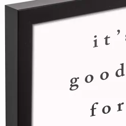 Sale Kirklands Home Good Day for a Good Day Framed Canvas Wall Plaque