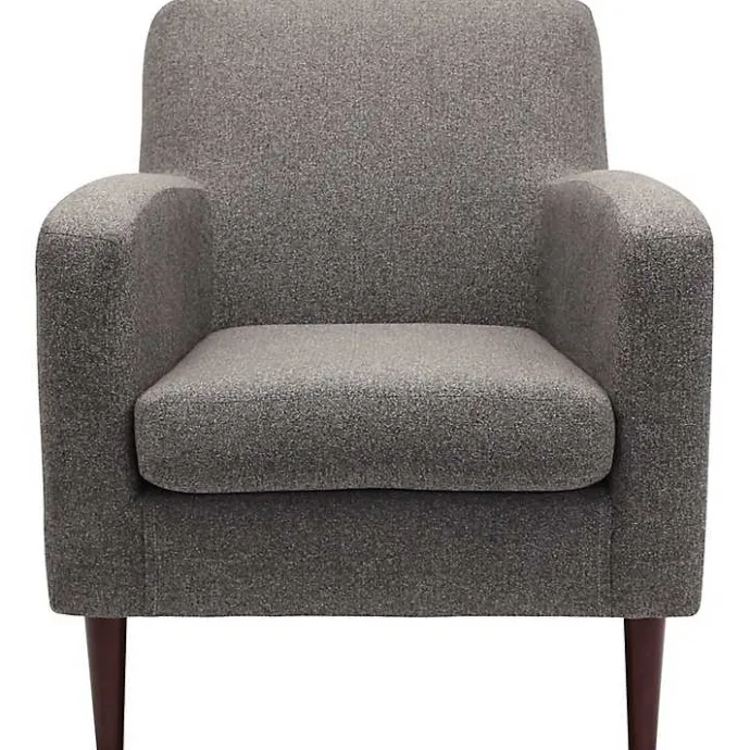 Online Kirklands Home Granite Loft Upholstered Accent Chair Gray