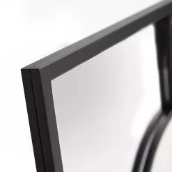 Clearance Kirklands Home Graphite Metal Geometric Square Wall Mirror