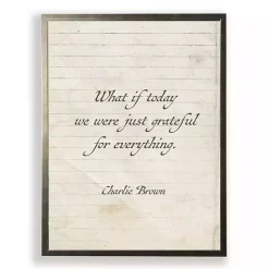 Best Kirklands Home Grateful For Everything Wall Plaque White