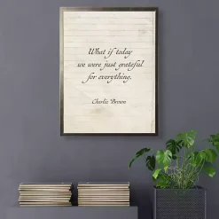 Best Kirklands Home Grateful For Everything Wall Plaque White