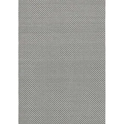 Discount Kirklands Home Gray & White Trellis Indoor/Outdoor Rug, 4x6