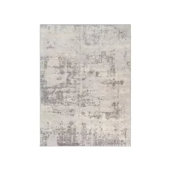 New Kirklands Home Gray Abstract Woven Area Rug, 5x7