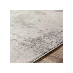 Outlet Kirklands Home Gray Abstract Woven Area Rug, 6x9