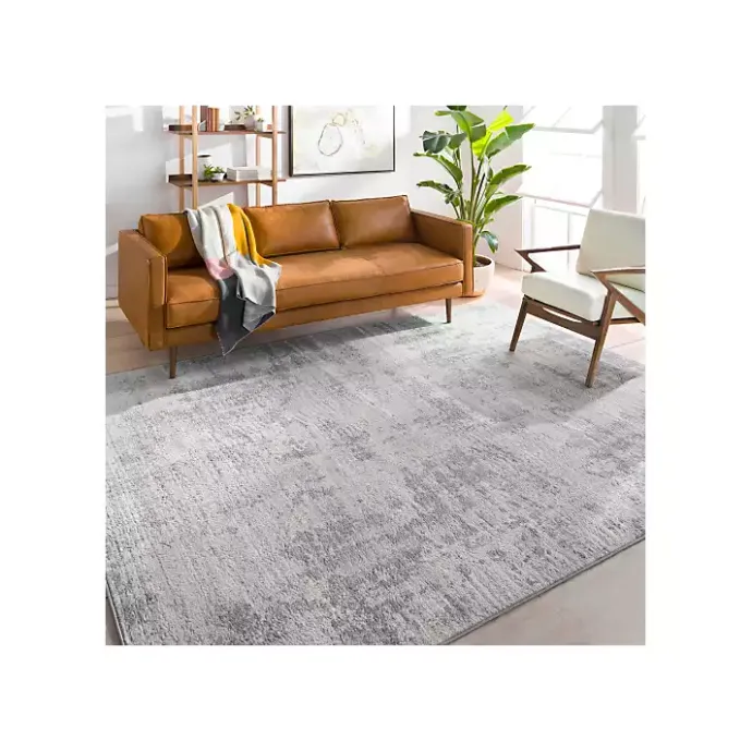 Outlet Kirklands Home Gray Abstract Woven Area Rug, 6x9