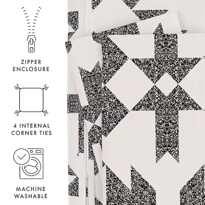 Hot Kirklands Home Gray Adobe Diamond 2-pc. Twin Duvet Cover Set