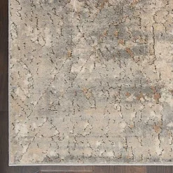 Sale Kirklands Home Gray and Beige Tally Textured Area Rug, 7x9