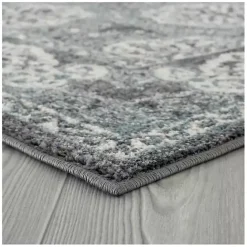 Discount Kirklands Home Gray and Blue Alex Area Rug, 5x7
