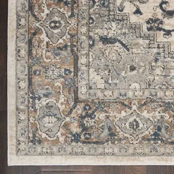 Online Kirklands Home and Ivory Nadia Medallion Area Rug, 2x4 Gray