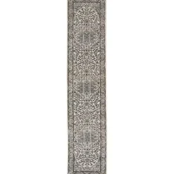 Hot Kirklands Home and Ivory Nadia Medallion Runner, 2x10 Gray