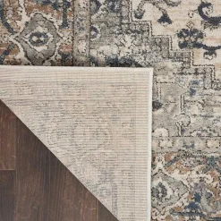 Hot Kirklands Home and Ivory Nadia Medallion Runner, 2x10 Gray