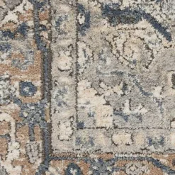 Discount Kirklands Home and Ivory Nadia Medallion Area Rug, 7x9 Gray