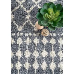 Discount Kirklands Home Barbara Moroccan Area Rug, 5x8 Gray