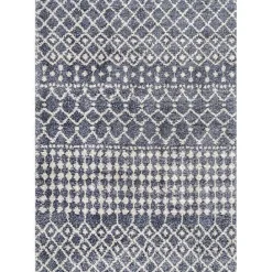 New Kirklands Home Barbara Moroccan Area Rug, 8x10 Gray