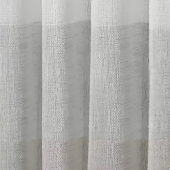 Best Kirklands Home Gray Becky Curtain Panel Set, 108 in.