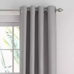 New Kirklands Home Blackout Curtains, 84 in. Gray