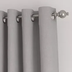 New Kirklands Home Blackout Curtains, 84 in. Gray