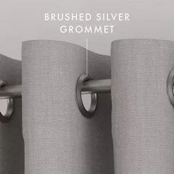 New Kirklands Home Blackout Curtains, 84 in. Gray
