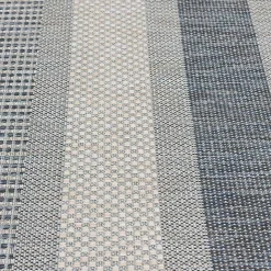 Kirklands Home Blue Elletta Indoor/Outdoor Area Rug, 7x9 Gray