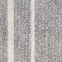 New Kirklands Home Bordered Indoor/Outdoor Area Rug, 5x7 Gray