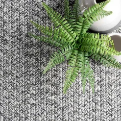 Discount Kirklands Home Braided Lefebvre Area Rug, 12x18 Gray