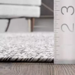 Discount Kirklands Home Braided Lefebvre Area Rug, 12x18 Gray