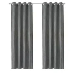 Hot Kirklands Home Bryson Textured Curtain Panel, 108 in. Gray