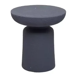 Sale Kirklands Home Ceramic Round Top Garden Stool Gray