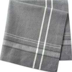 Outlet Kirklands Home Chambray French Stripe Napkins, Set of 6 Gray