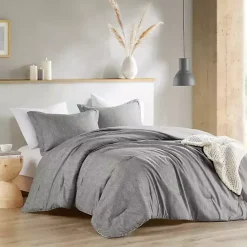 Best Kirklands Home Chambray 3-pc. King Comforter Set Gray