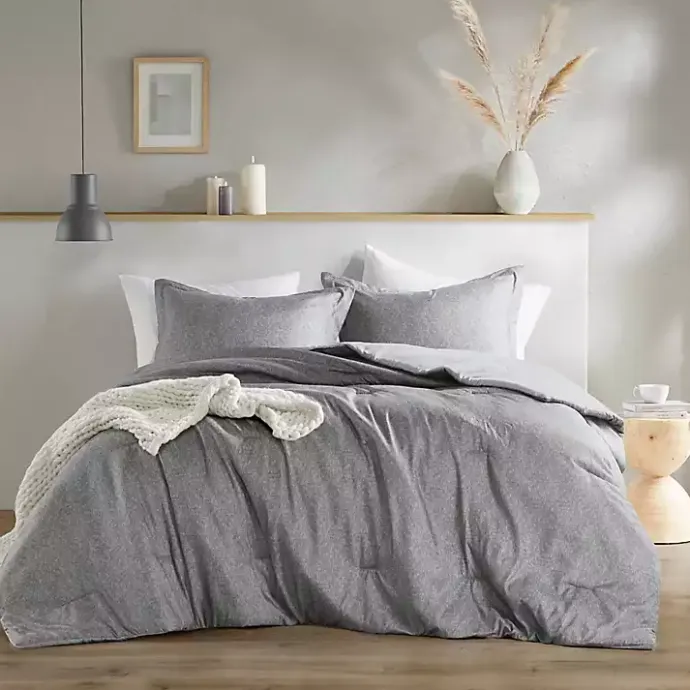 Clearance Kirklands Home Chambray 2-pc. Twin/Twin XL Comforter Set Gray