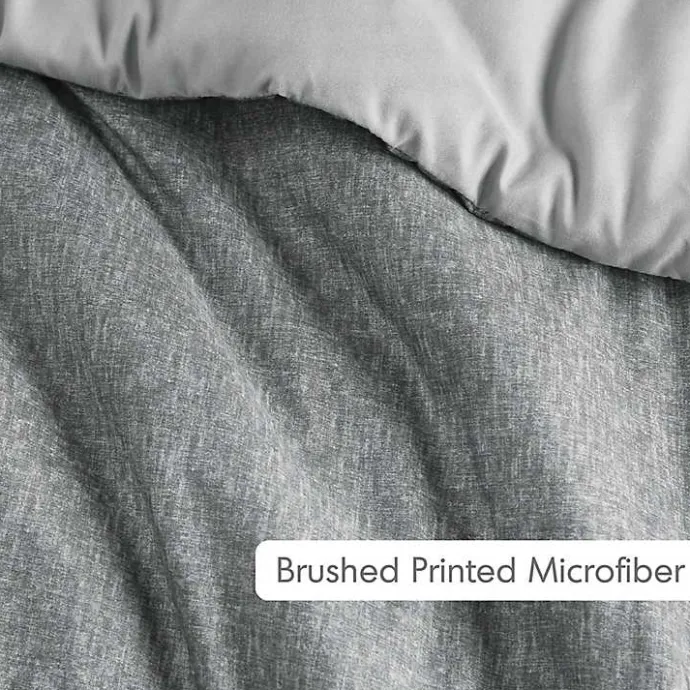 Clearance Kirklands Home Chambray 2-pc. Twin/Twin XL Comforter Set Gray