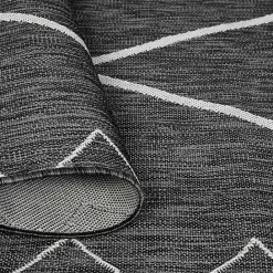 Hot Kirklands Home Connected Diamond Outdoor Area Rug, 8x10 Gray
