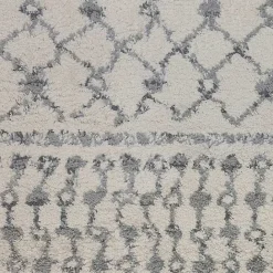 Discount Kirklands Home Diamond Area Rug, 8x10 Gray