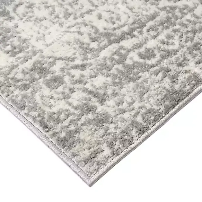 Kirklands Home Distressed Medallion Area Rug, 5x7 Gray