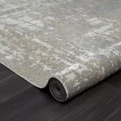 Best Kirklands Home Distressed Washable Area Rug, 5x7 Gray