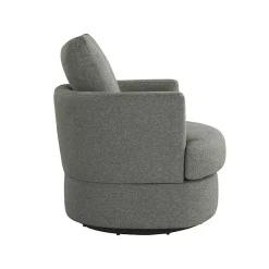 Clearance Kirklands Home Elmhurst Swivel Accent Chair Gray