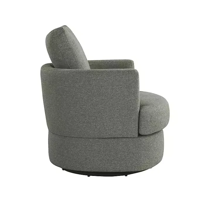 Clearance Kirklands Home Elmhurst Swivel Accent Chair Gray