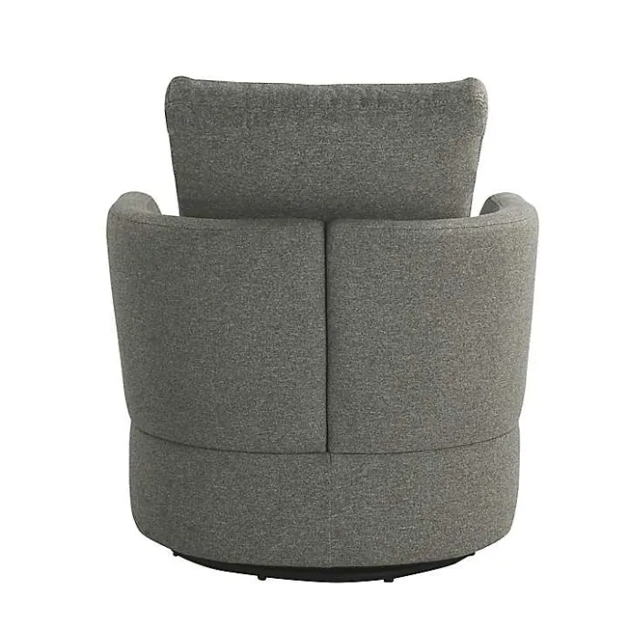 Clearance Kirklands Home Elmhurst Swivel Accent Chair Gray