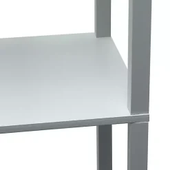 Hot Kirklands Home Etagere Shelf Charging Floor Lamp Gray