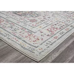 Discount Kirklands Home Gray Flaxen Sundara Gabriel Area Rug, 5x7