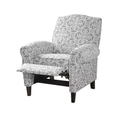 New Kirklands Home Fretwork Orville Recliner Gray