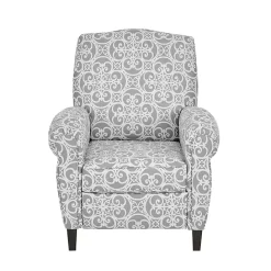 New Kirklands Home Fretwork Orville Recliner Gray